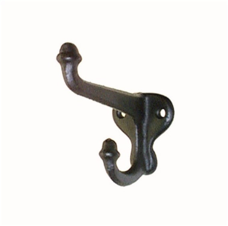 Iron Double Acorn Hook