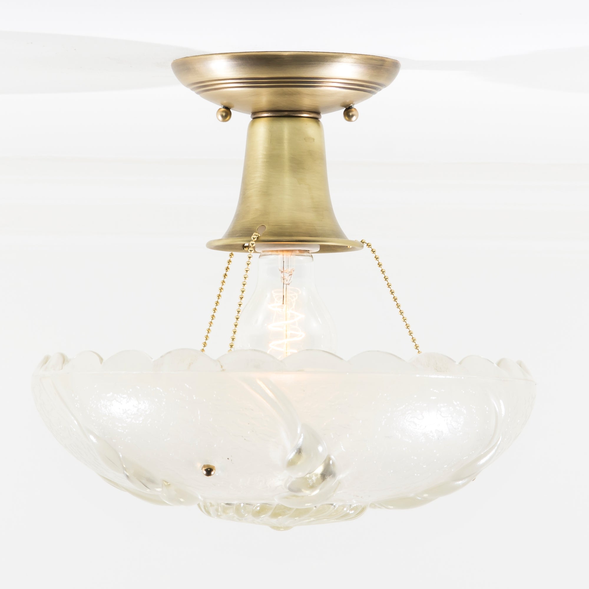 Reproduction Three Chain Ceiling Light Fixture