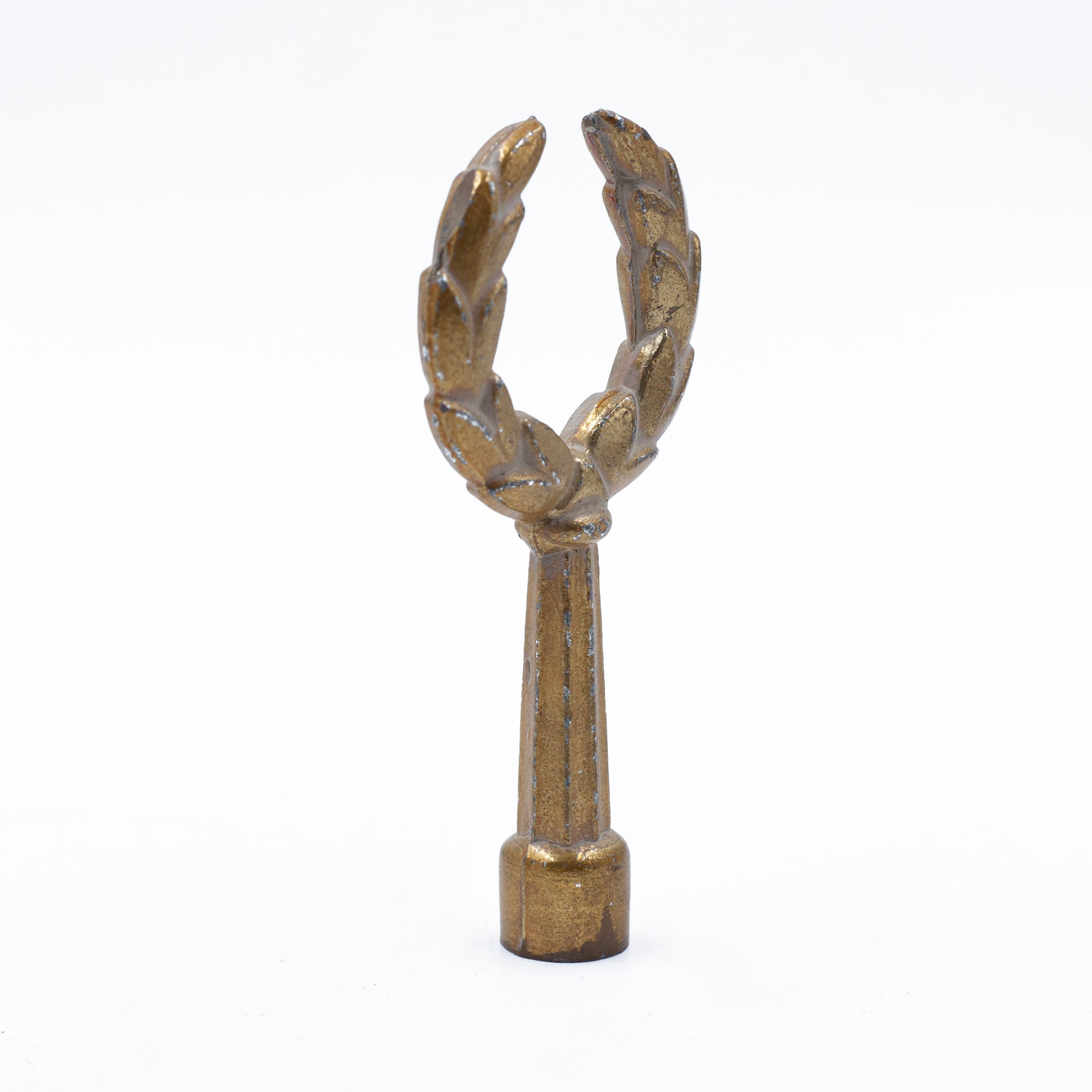 Brass Finish Wreath Finial