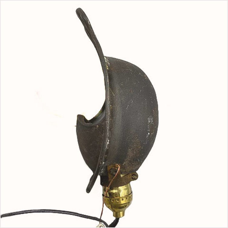 Curved Train Pullman Iron Enamel Wall Sconces